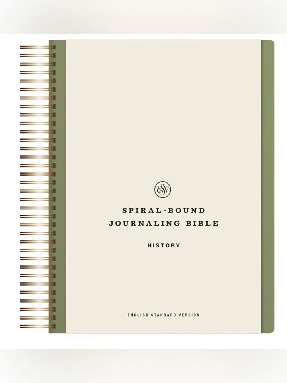 ESV Spiral-Bound Journaling Bible, History (Hardcover): Holy Bible